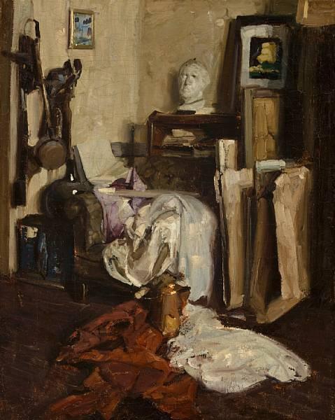The Artist's Studio by Dean Cornwell