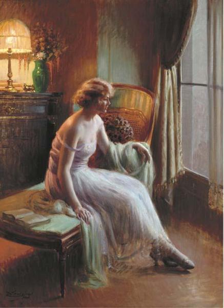 A Moment Of Contemplation by Delphin Enjolras