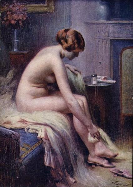 Delphin Enjolras Beautiful Nude Woman