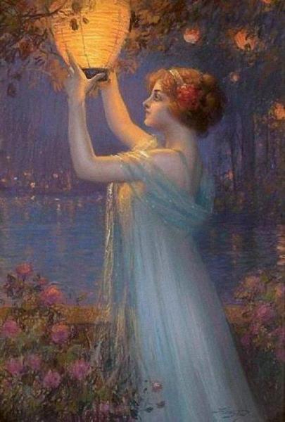 Japanese Lantern by Delphin Enjolras