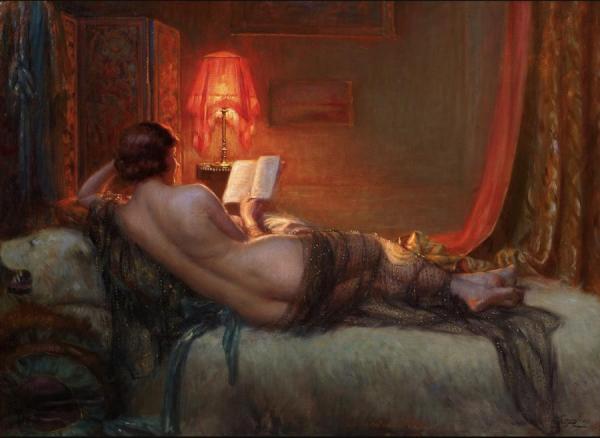 Nu De Dos A La Peau Dours by Delphin Enjolras