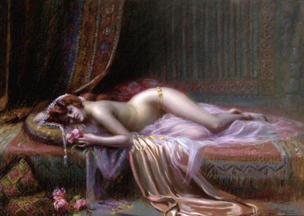 Odalisque by Delphin Enjolras
