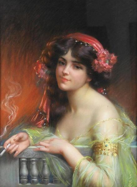 Orientale A La Cigarette by Delphin Enjolras