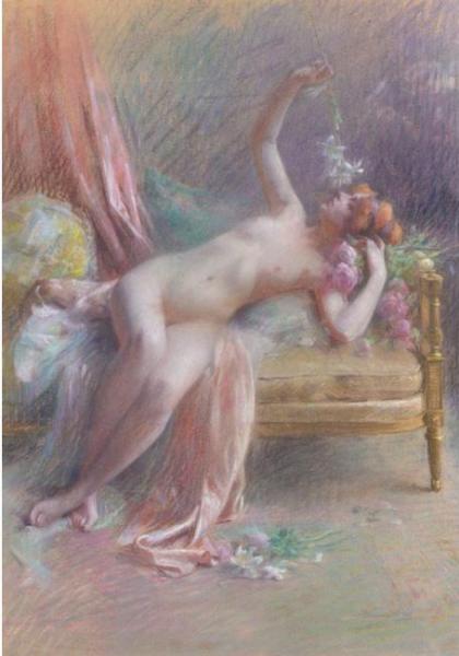 Delphin Enjolras Reclining Nude