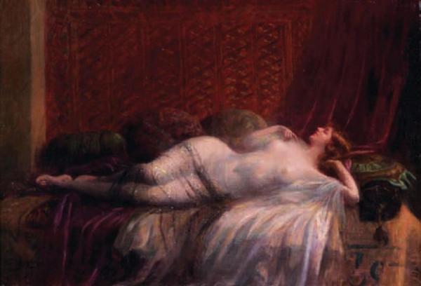 Reclining Odalisque by Delphin Enjolras