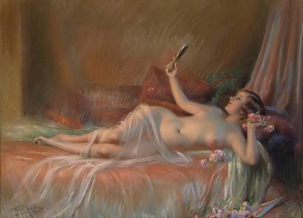 The Beautiful Flower by Delphin Enjolras