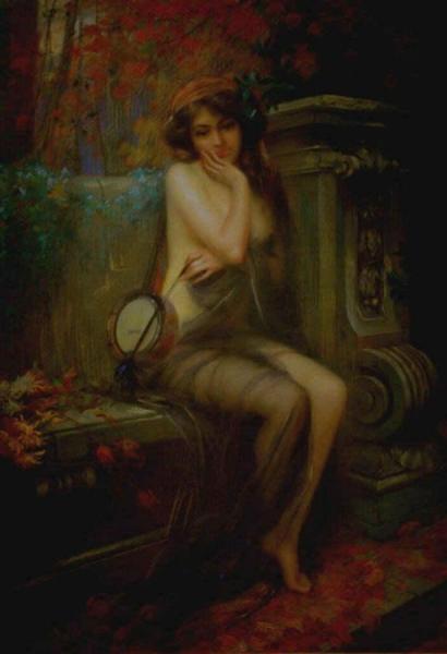 The Muse Of Autumn by Delphin Enjolras