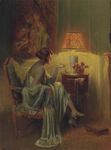 The Pearl Necklace by Delphin Enjolras