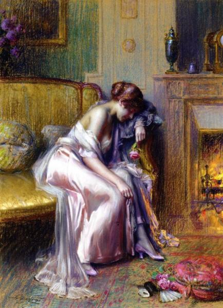 The Return From The Ball by Delphin Enjolras