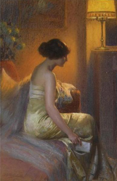The Return From The Ball by Delphin Enjolras