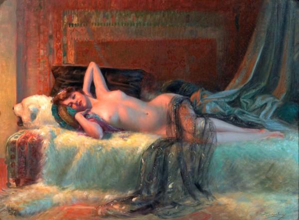 The Siesta by Delphin Enjolras