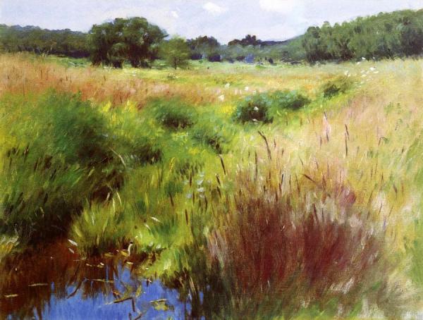 Marshland, Medfield by Dennis Miller Bunker