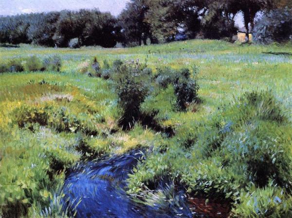 The Pool, Medfield by Dennis Miller Bunker