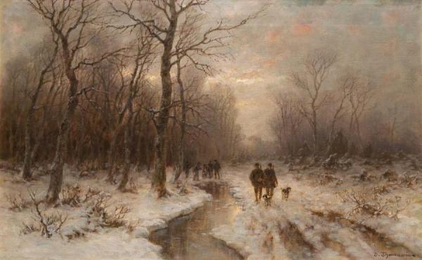 Winter Hunting by Desire Thomassin-renardt