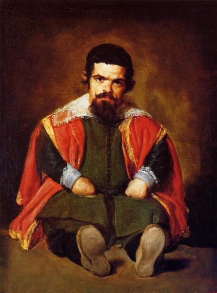A Dwarf Sitting On The Floor by Diego Velazquez