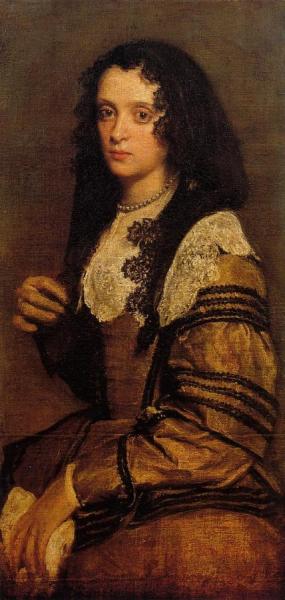 A Young Lady by Diego Velazquez Oil Painting Reproductions