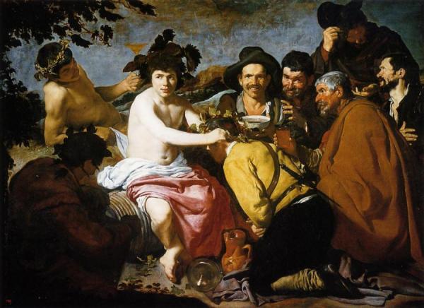 Bacchus Aka "the Drunken" by Diego Velazquez