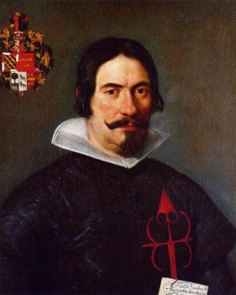 Francisco Bandres De Abarca by Diego Velazquez