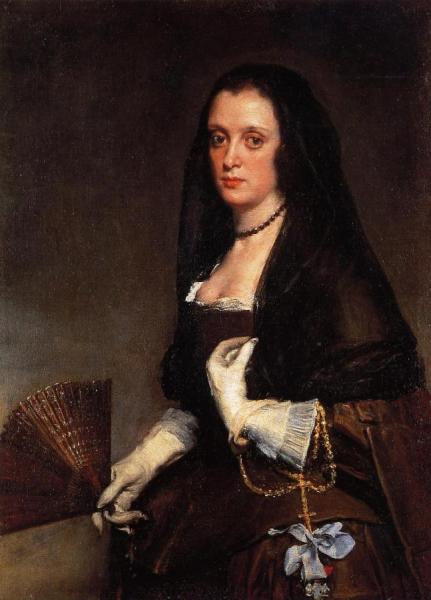 Diego Velazquez Lady With A Fan