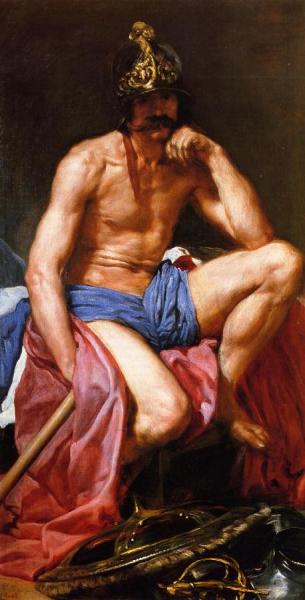 Mars by Diego Velazquez Oil Painting Reproductions