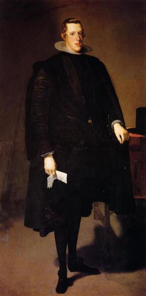 Philip Iv, Standing by Diego Velazquez