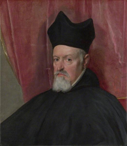 Portrait Of Archbishop Fernando De Valdes by Diego Velazquez