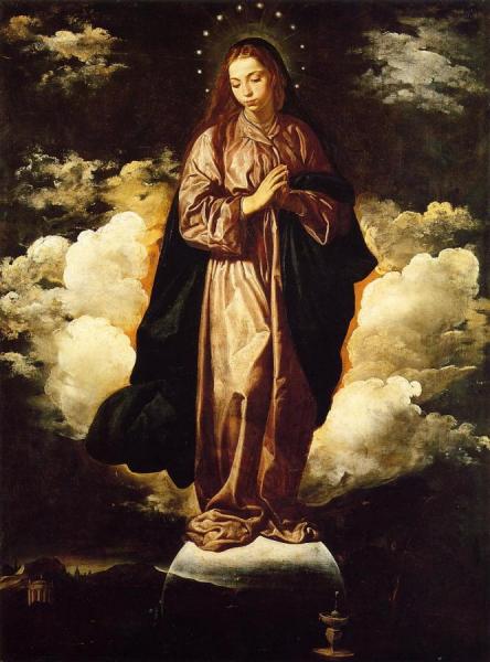 The Immaculate Conception by Diego Velazquez