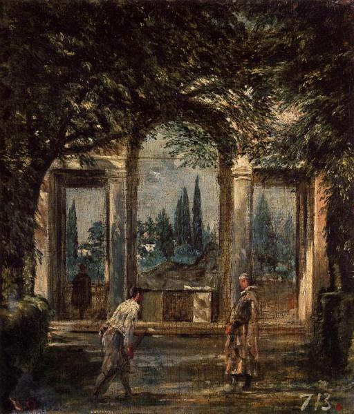 Villa Medici In Rome by Diego Velazquez