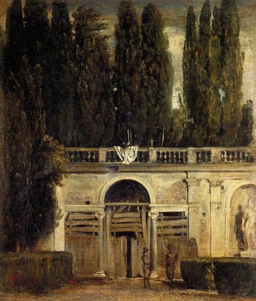 Villa Medici In Rome by Diego Velazquez