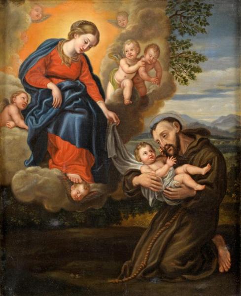 The Holy Family by Domenichino Oil Painting Reproductions
