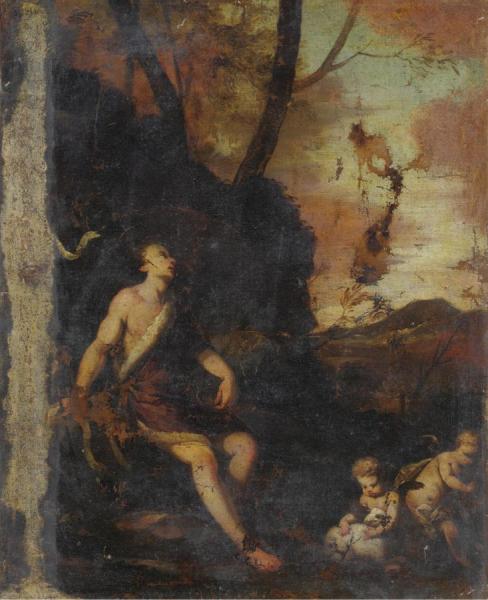 San Giovanni Battista by Domenico Fetti