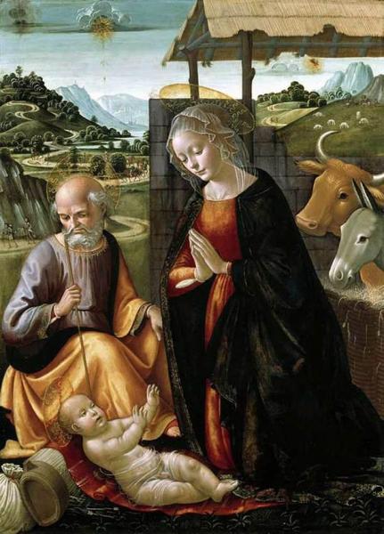 Nativity by Domenico Ghirlandaio