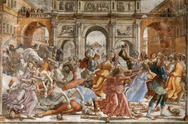 Domenico Ghirlandaio Slaughter Of The Innocents