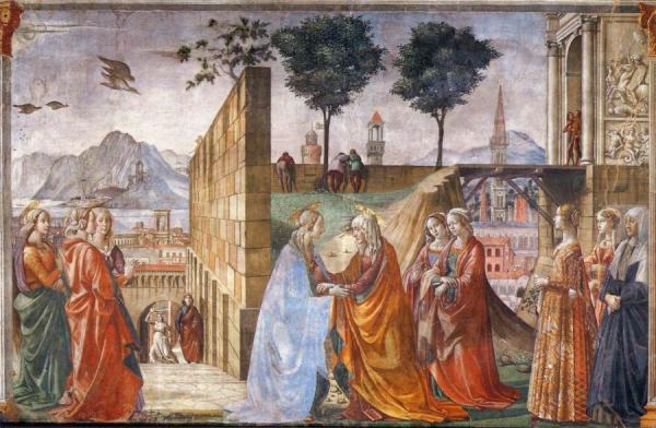 Domenico Ghirlandaio Visitation