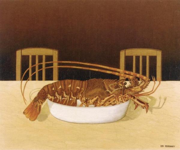 Nature Morte Avec Langouste by Dominique Peyronnet
