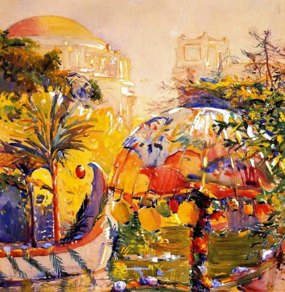 Donna Schuster Panama-pacific International Exposition, Fine Arts Pavilion