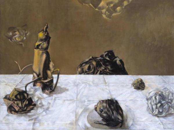 Some Roses And Their Phantoms by Dorothea Tanning