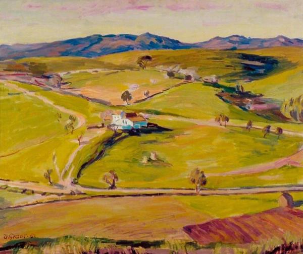 A Landscape Near Cádiz by Duncan Grant