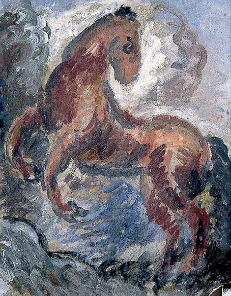 A Prancing Horse by Duncan Grant