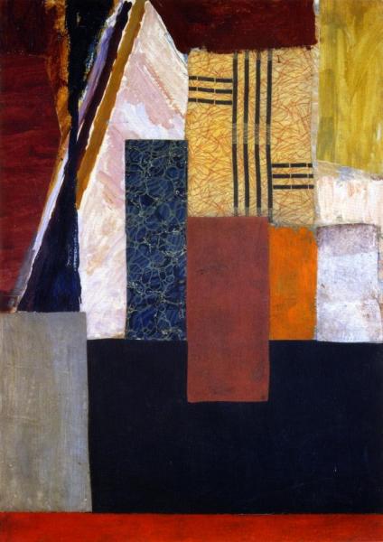 Abstract Collage by Duncan Grant