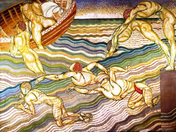 Bathing by Duncan Grant