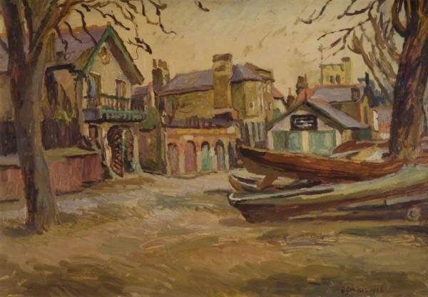 Boats At Twickenham by Duncan Grant