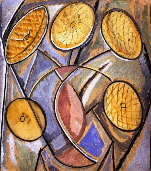 Design For A Firescreen by Duncan Grant