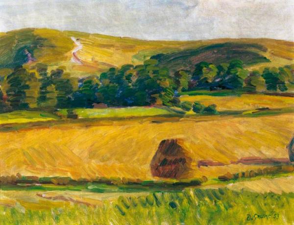 Firle Beacon by Duncan Grant