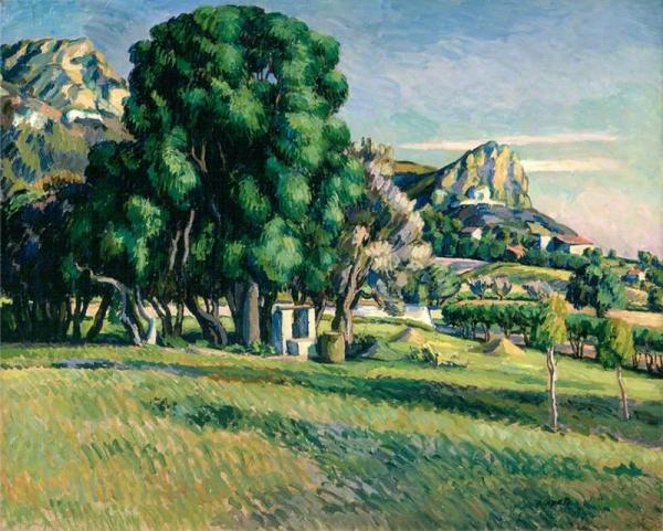 Fontcreuse, France by Duncan Grant