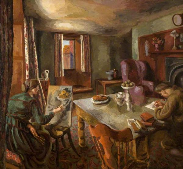 Interior by Duncan Grant Oil Painting Reproductions