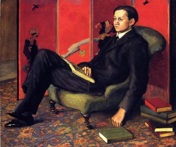 James Strachey by Duncan Grant