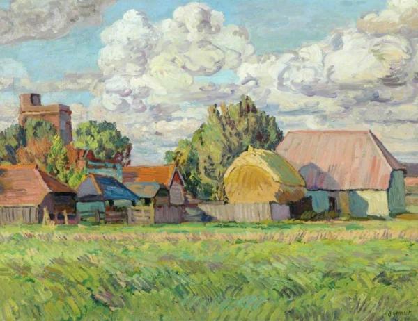 Laughton Castle by Duncan Grant