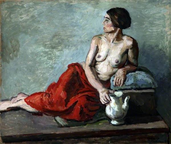 Nude Study by Duncan Grant