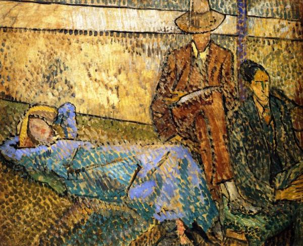 On The Roof, 38 Brunswick Square by Duncan Grant